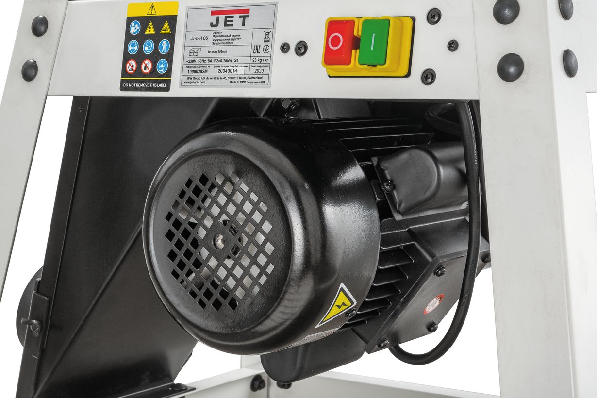 JET JJ-6HH OS Фуговальный станок с валом Helical